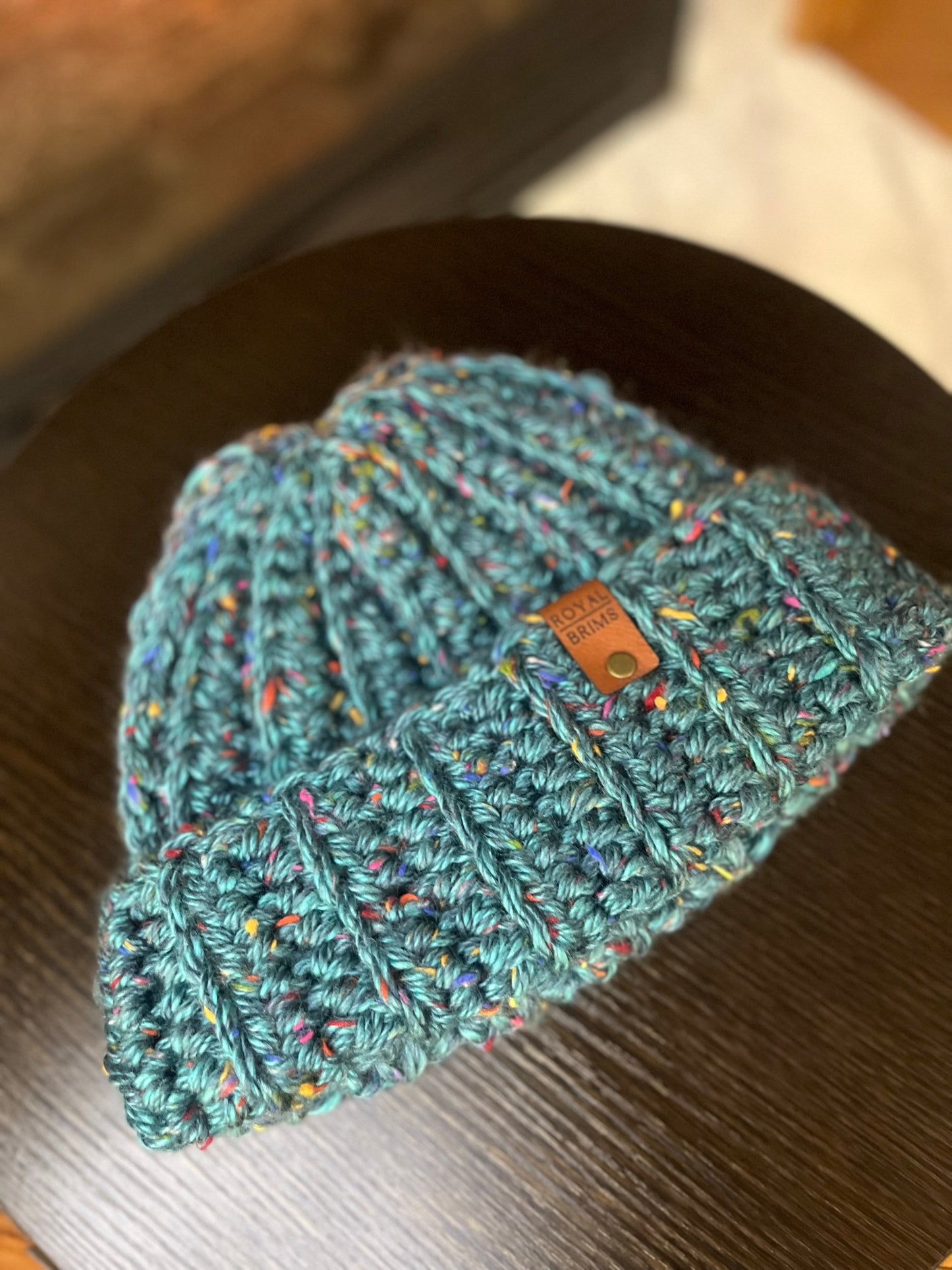 Blue Lagoon Tweed Beanie
