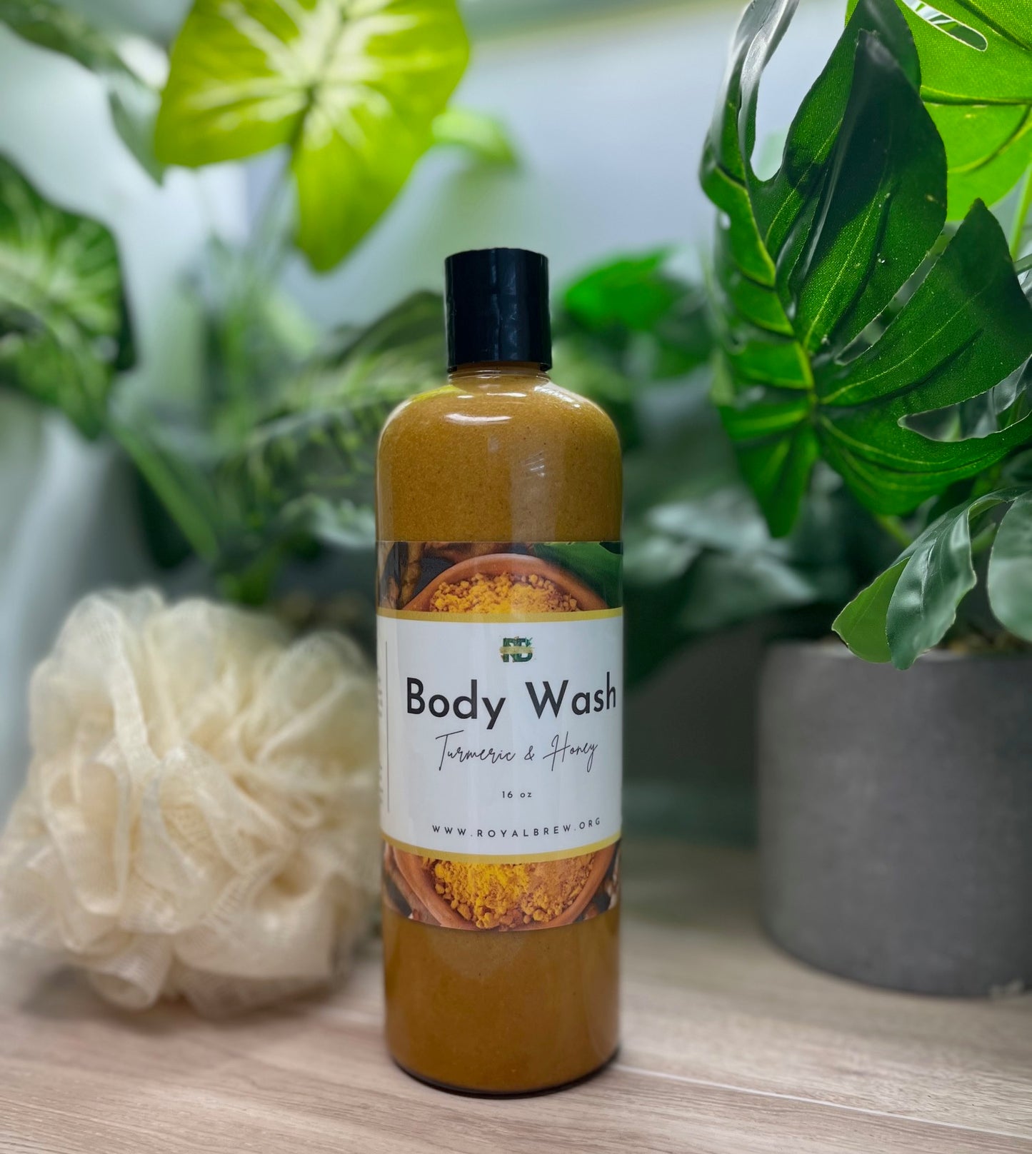 Turmeric & Honey Body Wash