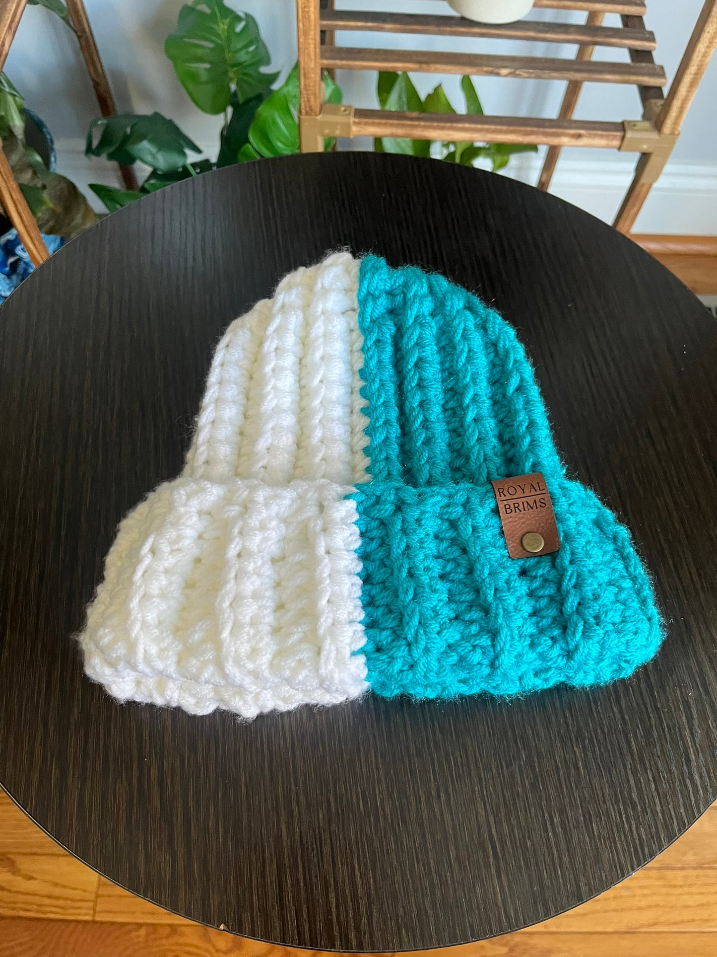 Two Toned Beanie- Skyline
