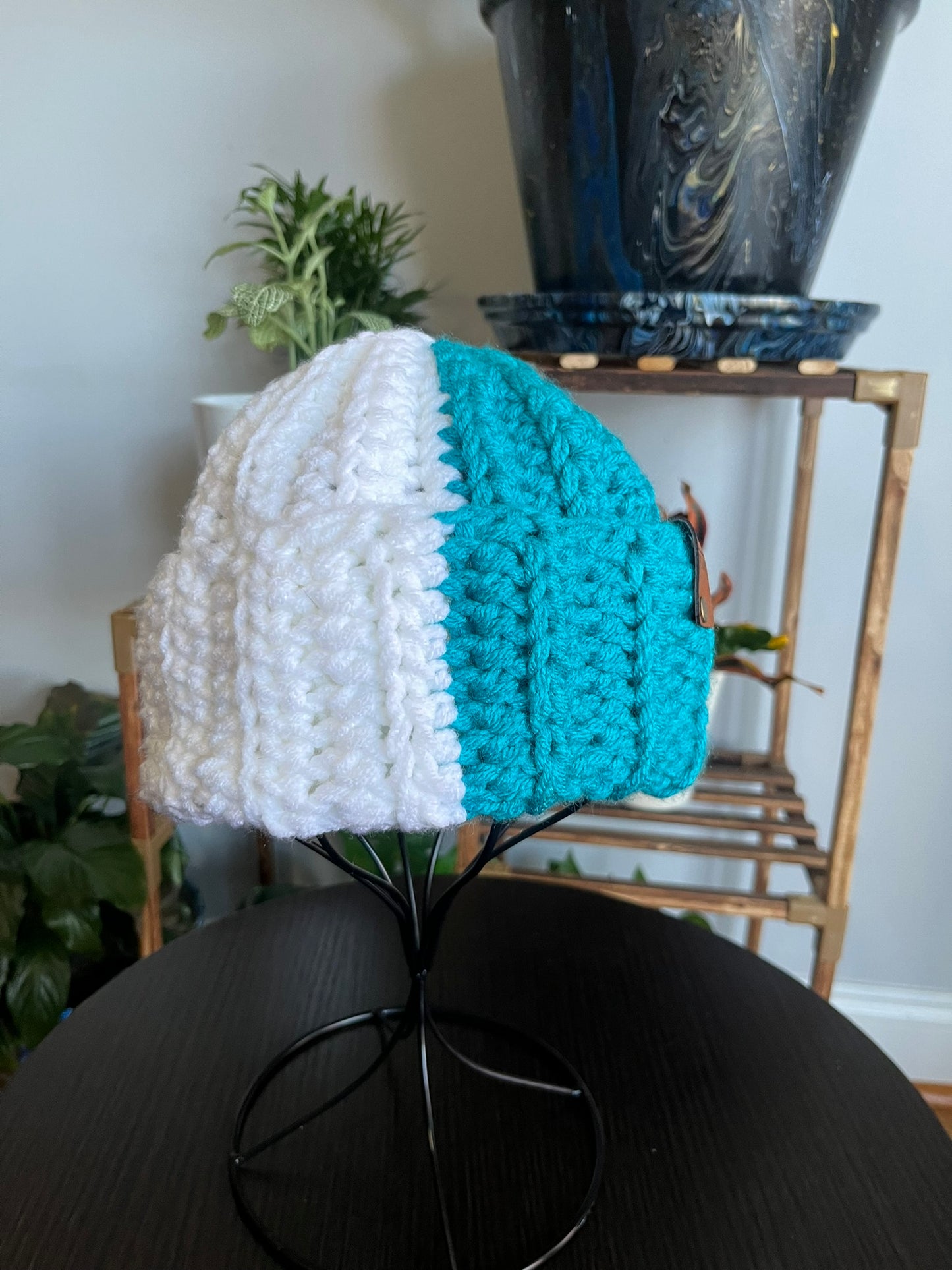 Two Toned Beanie- Skyline