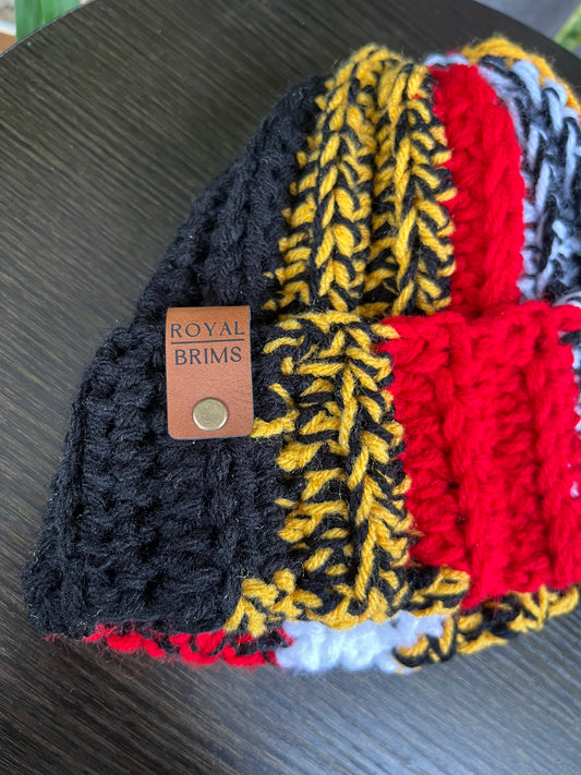 Abstract Beanie