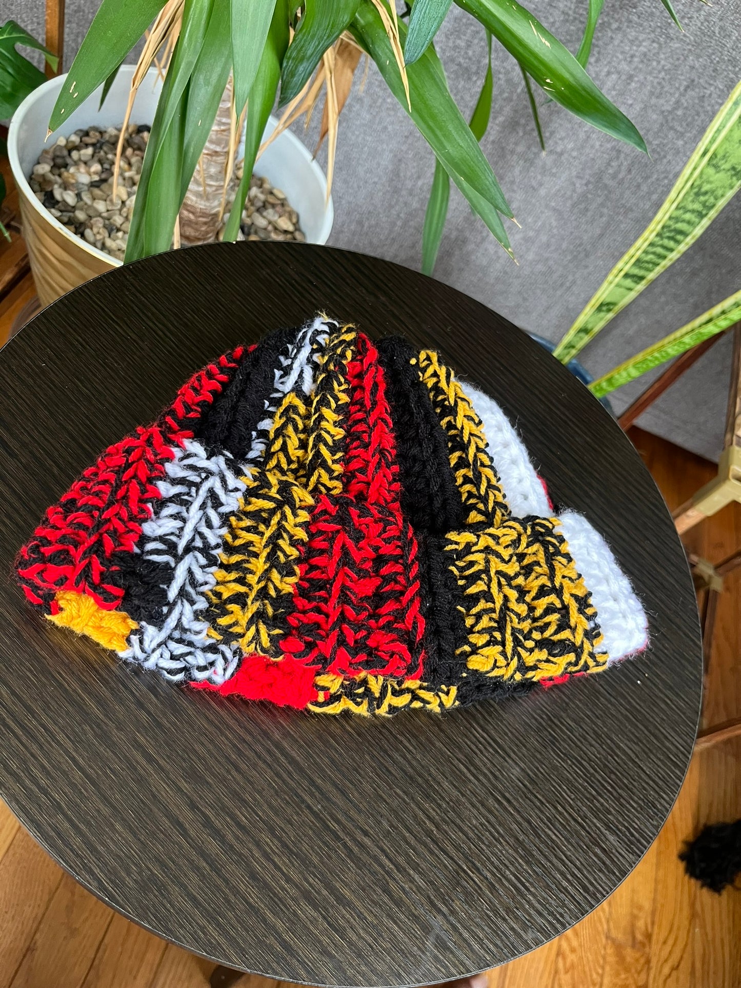 Abstract Beanie