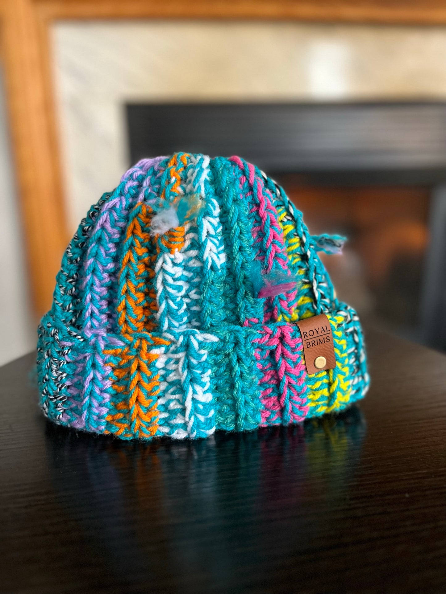 Custom Abstract Beanie- 1 of 1