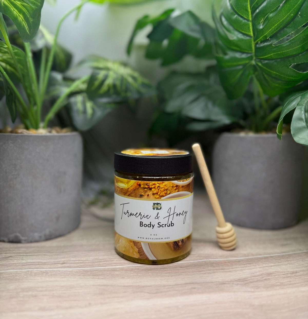 Turmeric & Honey Body Scrub