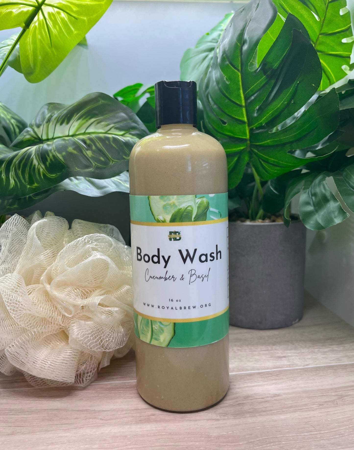 Cucumber & Basil Body Wash