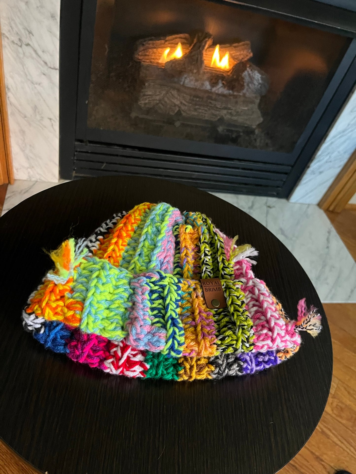 Custom Abstract Beanie- 1 of 1