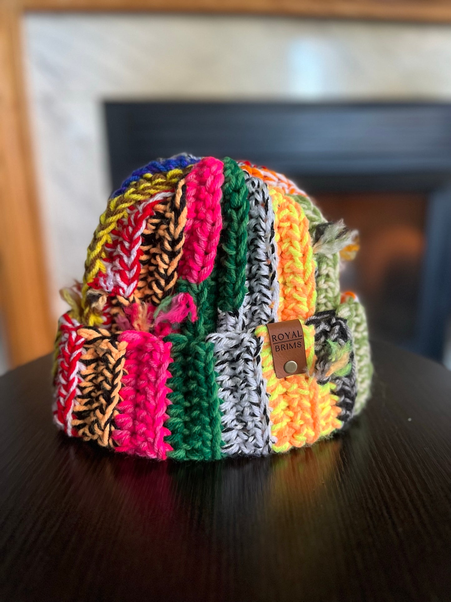 Custom Abstract Beanie- 1 of 1